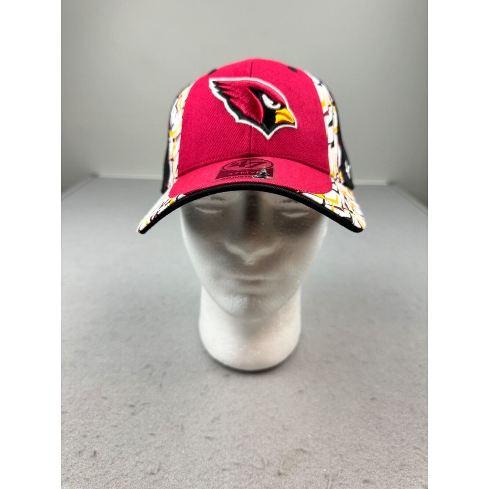 RARE! NEW! Arizona Cardinals '47 Sidecut MVP Adjustable Colorful Hat OSFA